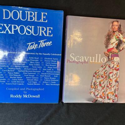Lot 49. Two Coffee Table Books of Celebrity Portraits