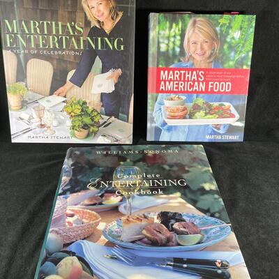 Lot 54. Coffee Table Books on Entertaining