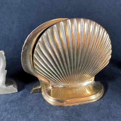 Lot 56. Assortment of Brass Bookends