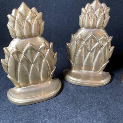Lot 56. Assortment of Brass Bookends