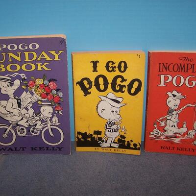 LOT 110 GREAT 1950S POGO BOOKS WALT KELLY