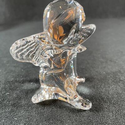Lot 68. Baccarat Cherub and Crystal Bottle