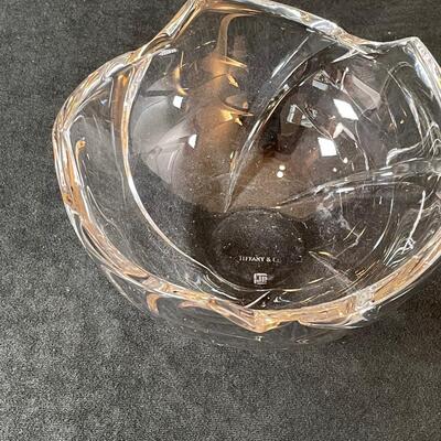 Lot 71. Tiffany Crystal Bowl