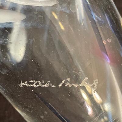 Lot 72. Kosta Boda Glass and a Glass Vase