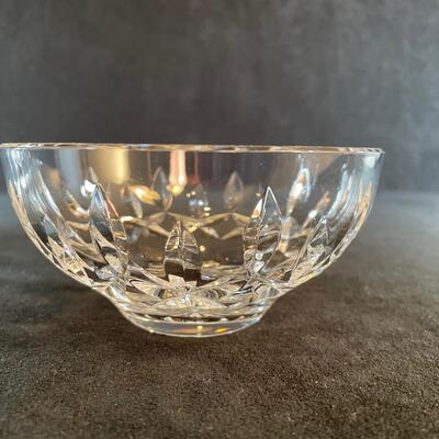 Lot 73. Waterford Crystal Vase and Bowl