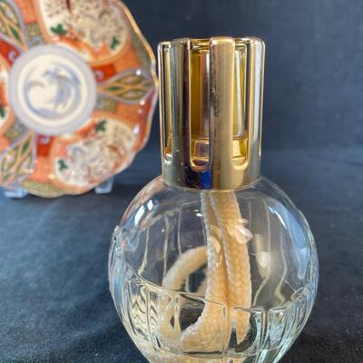 Lot 74. Lampe Berger and Asian Bowl
