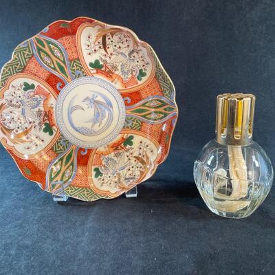 Lot 74. Lampe Berger and Asian Bowl