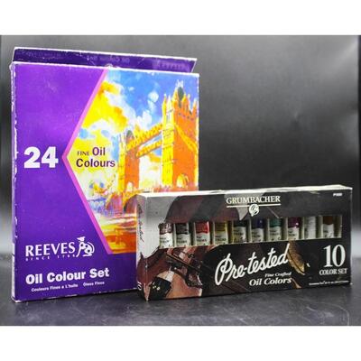 Two Sets of Oil Color Paints