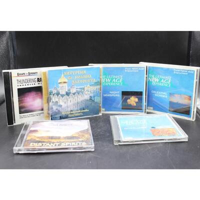 Instrumental & Regional CD Lot Spiritual Relaxing Soundtracks