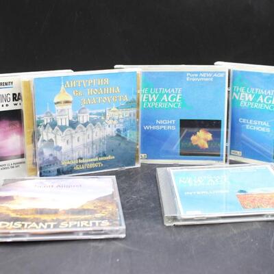 Instrumental & Regional CD Lot Spiritual Relaxing Soundtracks