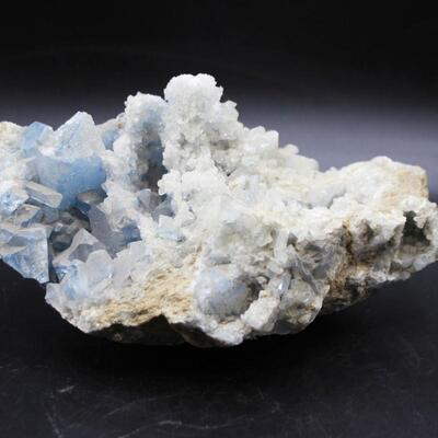 Large Specimen Piece of Beryl Aquamarine Celestite Crystal Rock Mineral Gem