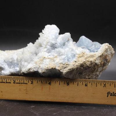 Large Specimen Piece of Beryl Aquamarine Celestite Crystal Rock Mineral Gem