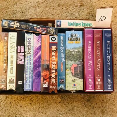 Lof of Travel VHS videos