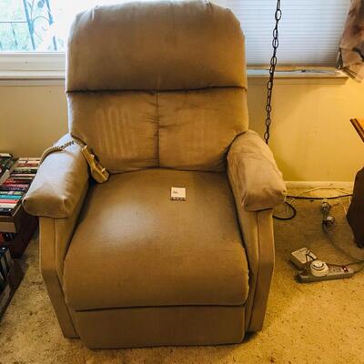 Electric Lift Chair Recliner Dark Taupe