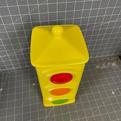 COLLECTOR Cookie Jar - Traffic Signal 