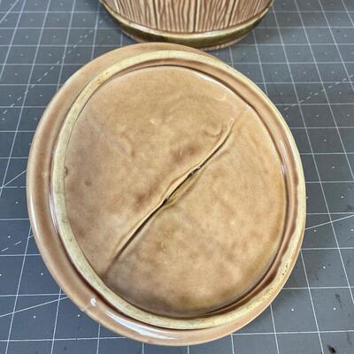 COLLECTOR Cookie Jar - McCoy Bucket Cookie Jar