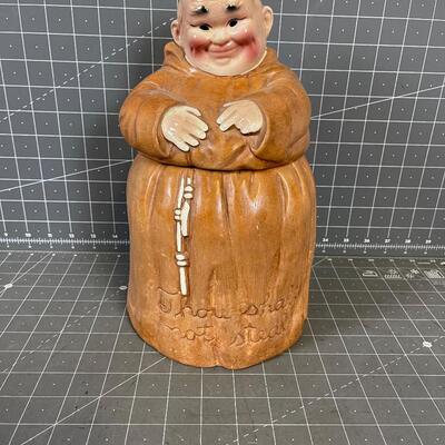 COLLECTOR Cookie Jar - Twin Winton Monk 