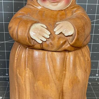 COLLECTOR Cookie Jar - Twin Winton Monk 