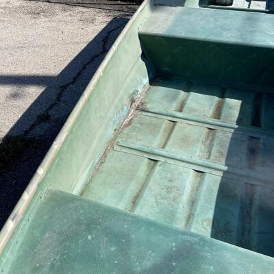 12' Flat Bottom Boat w/Trailer Duck Boat Flight Control 