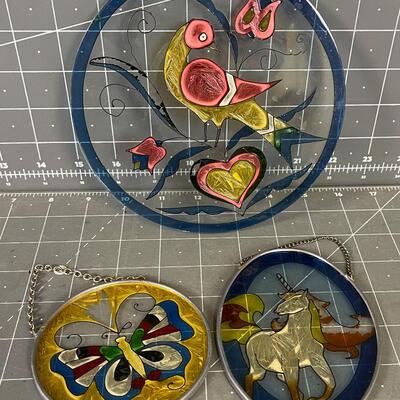 Stain Glass Window Hangings Sun Catchers