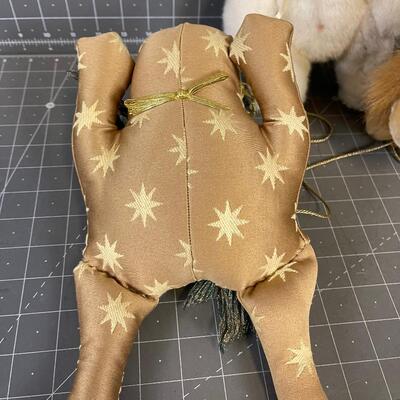 Stuffed Animal:  Abominable Snowman Angel. 