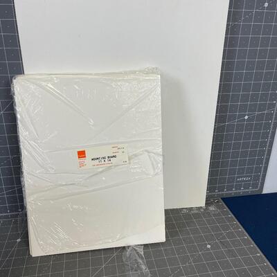Mounting Board 11 x 14 and a few 14 x 20 