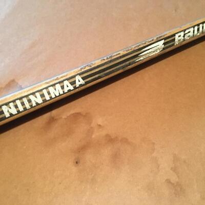 Philadelphia Flyers Signed JANNE NIINIMAA Hockey Game Stick.