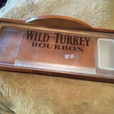 WILD TURKEY Commercial Bar Display Condiment Tray 22â€ x 9â€.