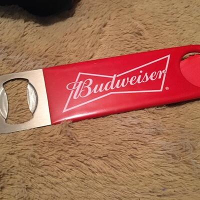 BUDWEISER Promo Bucket, Glasses and Opener