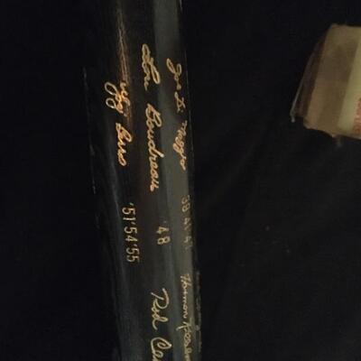 Limited Edition MVP Signed 2 lb Bat with Box.