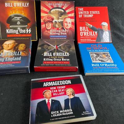 Lot 97. Bill O'Reilly Audiobooks