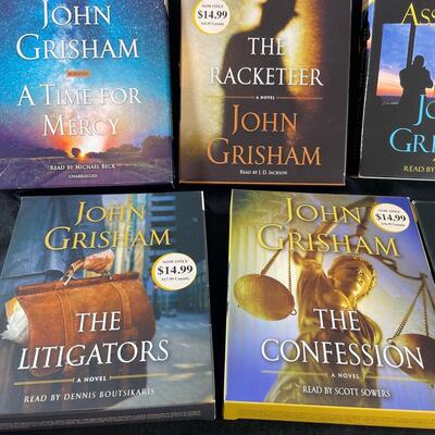 Lot 99. John Grisham Audiobooks