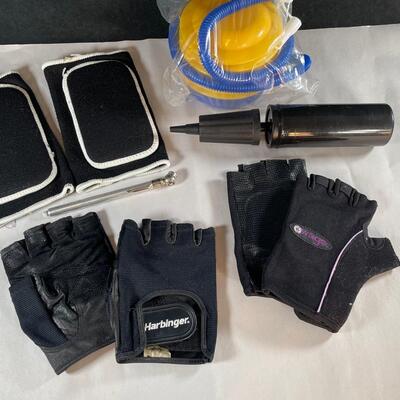 Lot 106 Bike Gloves and Inflators