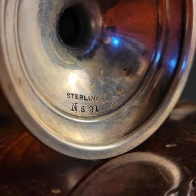 Lot 2: Vintage Sterling Silver Sugar/Creamer Cup w/ Handles