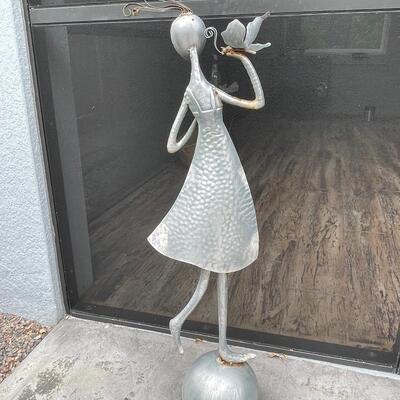 Lot 115. Metal Garden Sculpture