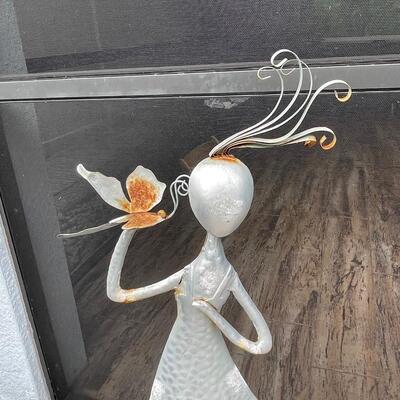 Lot 115. Metal Garden Sculpture