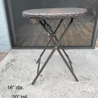 Lot 116. Outdoor side table