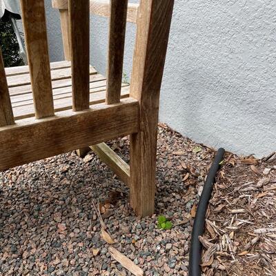 Lot 118. Outdoor Wooden Bench