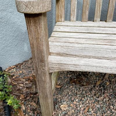 Lot 118. Outdoor Wooden Bench