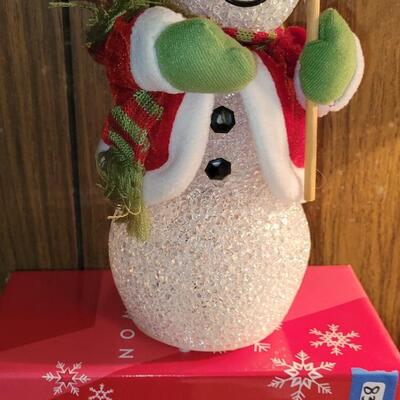 Animated, Lighted Snowman