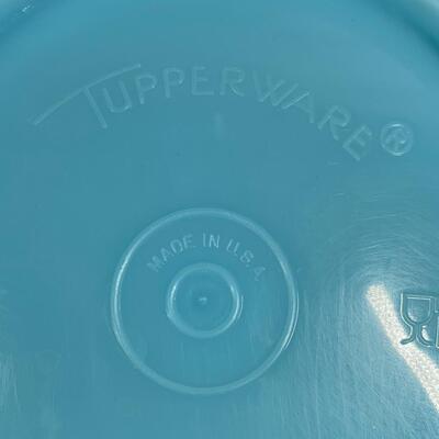 Light Blue Tupperware Container