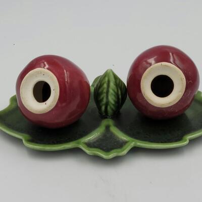 Apple Salt and Pepper Shakers