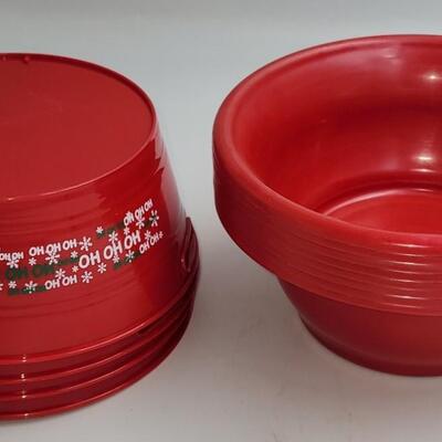 Christmas Candy Dish and Bowl Lot