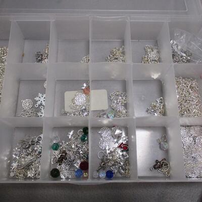 Storage Containers Full Of Beads & Charms 