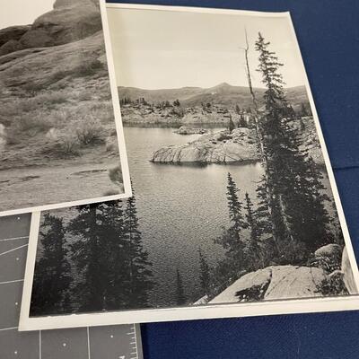 Black and White Landscape Desert 