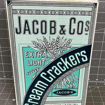 VINTAGE Cracker Tin 