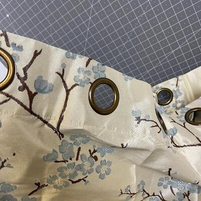 Drapery Panels 2 with Black out Curtain Attached 