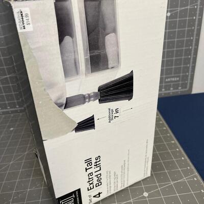 Extra Tall Bed Lifts, like New in the Box 