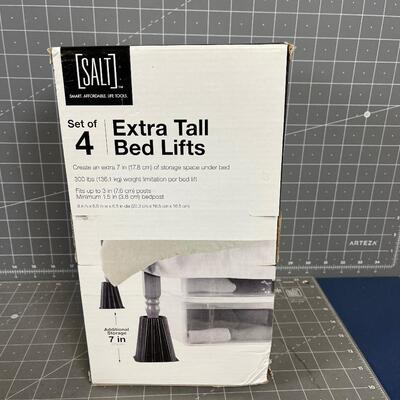 Extra Tall Bed Lifts, like New in the Box 