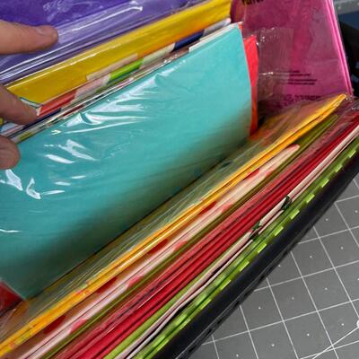 Box of Tissue Paper and Cards 